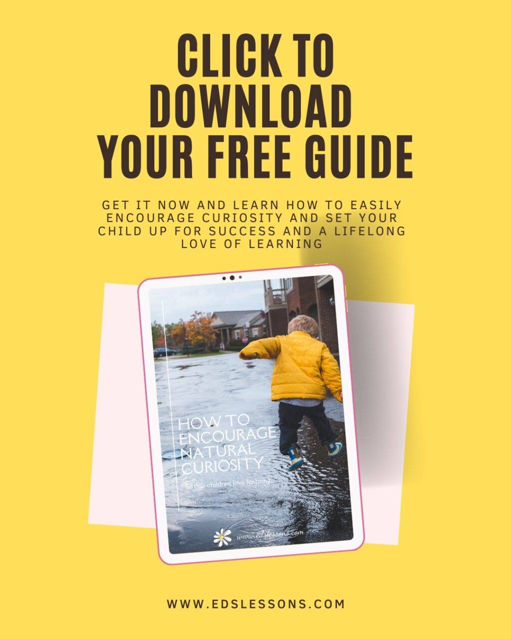 Free e-guide How to encourage natural curiosity